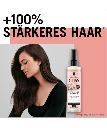 Gliss Anti-Split Ends Conditioner (200 ml) - Repairs damaged hair fibers - For long-lasting sealing of split ends - Heat protection up to 230 C - Buy Online on GoSupps.com