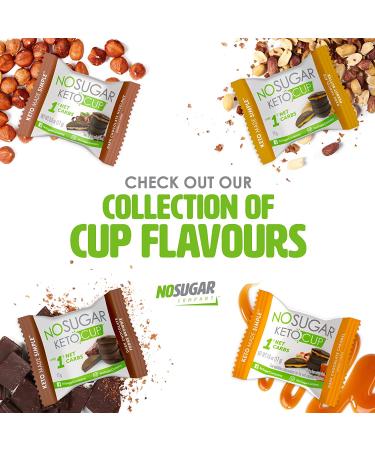 Sugar-Free Chocolate Mint Keto Cups - 30 Pack | Low Carb & Gluten-Free Fat Bomb Snacks - 7g Healthy Fat | Non-GMO & All-Natural Ingredients - Buy Online on GoSupps.com