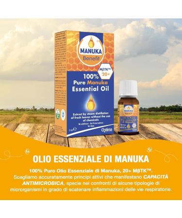 Optima Oil Essence Manuka 5 ml - Pure Natural Healing & Skin Care | Ship Worldwide - Buy Online on GoSupps.com