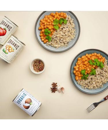 Buy Eat Wholesome Organic Chickpeas 400g (12-Pack) Healthy Non-GMO International Shipping Available - Buy Online on GoSupps.com