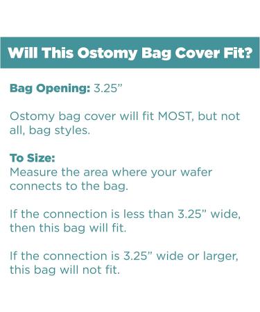 Navy Ostomy Bag Cover - 3.25 Opening | Stoma Bag Holder for Comfort & Style - Buy Online on GoSupps.com