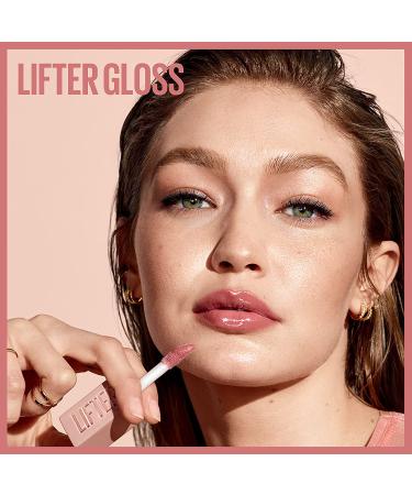 Maybelline Lifter Gloss Hydrating Lip Gloss with Hyaluronic Acid - Sand Rose Neutral - 0.18 Fl Oz - Buy Online on GoSupps.com