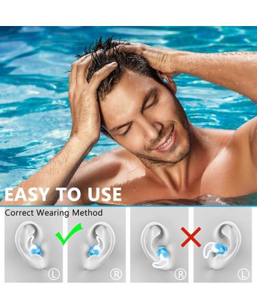 PEEH Silicone Ear Plugs for Swimming and Noise Reduction - 4 Pairs Reusable Earplugs for Surfing, Shooting, Motorcycle, Sleeping, and Snoring - Hearing Protection Earbuds for Noise Cancelling (Mix Color) - Buy Online on GoSupps.com