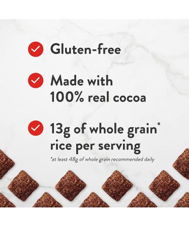 Chex Chocolate Gluten Free Breakfast Cereal 20.3 oz - Pack of 1 - Buy Online on GoSupps.com