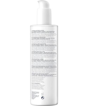 ROC 3-in-1 Milk Makeup Remover | Effective 24-Hour Moisturizing & Waterproof Makeup Removal | Skin Toning Solution with Glycerin & Panthenol | For All Skin Types | 400ml - Buy Online on GoSupps.com
