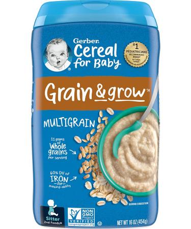 Buy Gerber Multigrain Cereal 2nd Foods - 16 oz (454 g) | Nutritional Baby Food - Buy Online on GoSupps.com