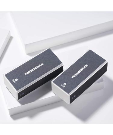 Tweezerman Black Nail Buff - 2 Pack | Professional Nail Buffer Set - Buy Online on GoSupps.com