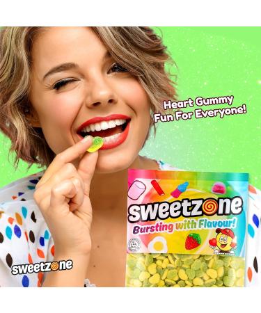  Sweetzone Sweetzone Apple and Custard Foam Candy Bag Halal Candy Flavor 1 kg - Buy Online on GoSupps.com