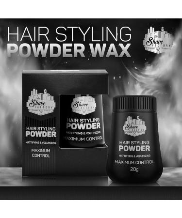 Shave Factory Volume Powder for Men - Long-Lasting Hair Styling | Mattifying & Volumizing Hair Powder | 60g Pack - Buy Online on GoSupps.com