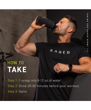Kaged Muscle Pre-Kaged Sport Pre Workout Powder - Energy, Focus, Hydration, Endurance - Organic Caffeine, Plant Based Citrulline - Mango Lime Flavor - Buy Online on GoSupps.com