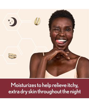 Aveeno Overnight Shea Butter Body Cream Intense Relief Moisturizer for Dry and Itchy Skin Pack of 2 (2x208ml) Intense Relief - DUO - Buy Online on GoSupps.com