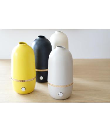 Ekobo Bano Aroma Diffuser for Essential Oils - White Bamboo Fiber - Adjustable Fragrance for Rooms up to 100 sqm | Eco-Friendly Home Essential - Buy Online on GoSupps.com