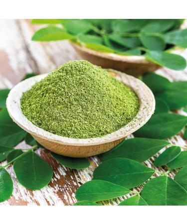 Buy GreatVita Organic Moringa Powder 400g - Pure Additive-Free Superfood for Energy & Wellness - International Shipping Available - Buy Online on GoSupps.com