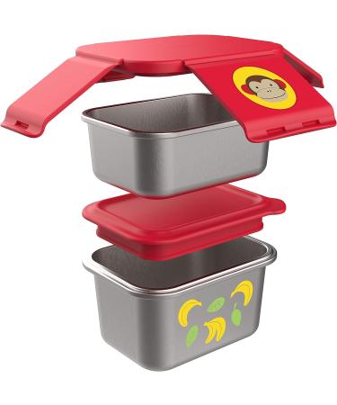Skip Hop Zoo Stainless Steel Monkey Lunch Kit - Buy Online on GoSupps.com