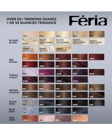 L Or al Paris Feria Multi-Faceted Shimmering Permanent Hair Dye 21 Bright Black Permanent Hair Color for Long Lasting Hair Dye with Bonding Complex Conditioner Pack of 1 (Packaging May Vary) Bright Black BLACK - Buy Online on GoSupps.com