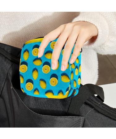 Guantierendiy Lemon Print Menstrual Cup Pouch & Tampon Bag - Color 12 | Portable Sanitary Napkin Storage & Nursing Pad Holder - Buy Online on GoSupps.com