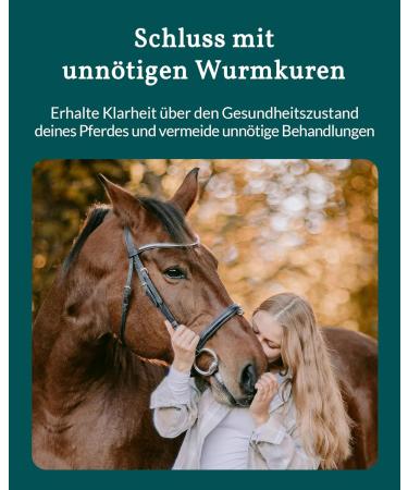 Vetevo Wurmtest for Horses | Reliable Roundworm & Strongylid Egg Count Test for Selective Deworming - Buy Online on GoSupps.com