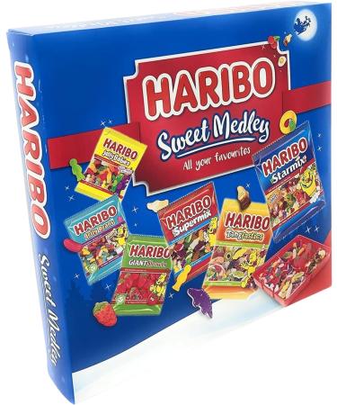 Sharing Sweets Gift Box | Sweets Gift Hamper | Sweet Selection Box | Pick and Mix Sweets Christmas Eve Box Treats | Stockings Fillers | Christmas Gifts for Him | 480g - Buy Online on GoSupps.com