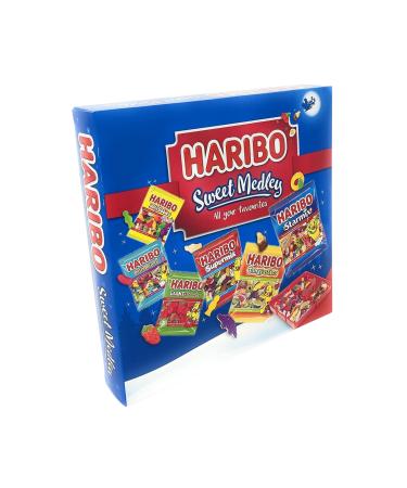 Sharing Sweets Gift Box | Sweets Gift Hamper | Sweet Selection Box | Pick and Mix Sweets Christmas Eve Box Treats | Stockings Fillers | Christmas Gifts for Him | 480g