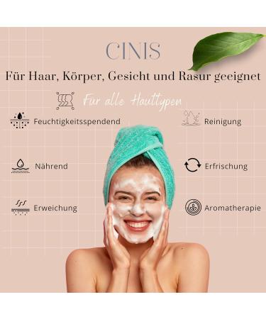 CINIS Fresh Breeze Soap from Sea Urchins and Sea Algae Fragrance - Handmade 100% Natural Soap for Daily Use with a Light Ozonic Aroma Reminiscent of a Sea Breeze - e100 g - Buy Online on GoSupps.com