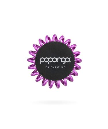 Buy Original Papanga Spiral Hair Tie - Metal Edition Small Size Metallic Purple | International Shipping Available - Buy Online on GoSupps.com