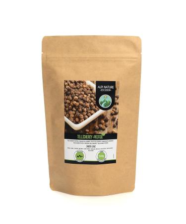 Buy 500g Tellicherry Pepper - 100% Pure Black Peppercorns from Controlled Cultivation | Premium Quality & Laboratory Tested - Buy Online on GoSupps.com