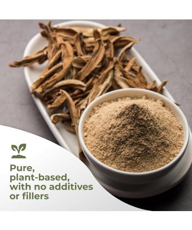 Gade Nutrition Pure Ashwagandha Root Extract Powder | Non-GMO, Gluten-Free, Dairy Free & Vegan, 250g (8.8 oz), 600mg per Serving, 417 Servings | USA Made - Buy Online on GoSupps.com