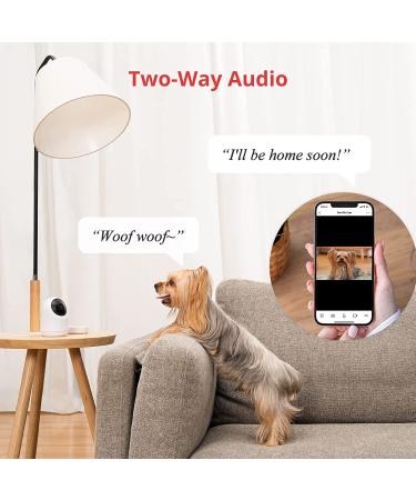 SwitchBot 360-Degree 1080P Pan Tilt Smart WiFi Pet Camera with Night Vision - Works with Alexa & Google Assistant - Buy Online on GoSupps.com