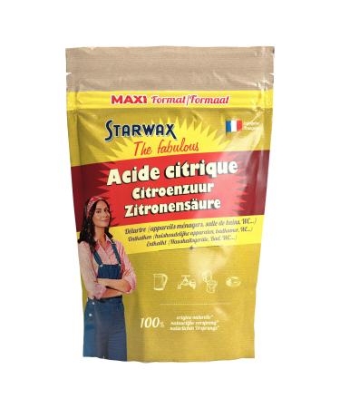 STARWAX THE FABULOUS - Acide Citrique - D tartre les appareils m nagers - Enl ve le calcaire - Fait briller la salle de bain - 100% d'origine naturelle - Maxi format 2.5kg Pourdre 2 5Kg