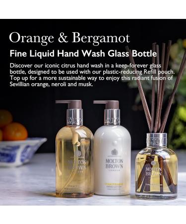 Molton Brown Orange & Bergamot Fine Liquid Hand Wash Glass Bottle 200 ml Orange & Bergamot Fine Liquid Hand Wash Glass Bottle 200ml - Buy Online on GoSupps.com