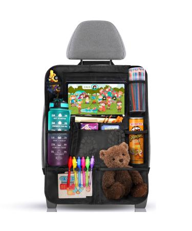 Diboniur backrest protection car children - car organizer children with 10 bags car seat organizer for iPad tablets under 10.5 inches lots of storage space (thicker version) - Buy Online on GoSupps.com