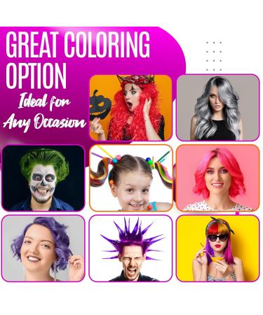Temporary Hair Color Wax for Kids & Adults All-Natural Hair Dye for Parties & Cosplay 4.23 oz Blue Hair Dye for Men & Women - Buy Online on GoSupps.com