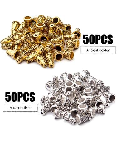 100pcs Tibetan Style 10mm Flower Bead Caps - DIY Jewelry Making Supplies - Buy Online on GoSupps.com