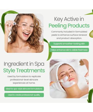 Talsen Chemicals Glycolic Acid Powder DIY Glycolic Crystal Powder is Pure DIY Cosmetics (4 Oz/113 grams) - Buy Online on GoSupps.com