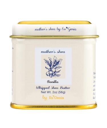 Mother's Shea Whipped Shea Butter (Vanilla  2 Oz Tins - Set of 3) 100% Pure Raw Unrefined African Shea - Organic  Sustainably-Sourced Ingredients - Natural Skin & Hair Care Vanilla 2 oz Set - Buy Online on GoSupps.com