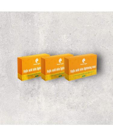  Peak Health 3 x 135G Peak Light Genuine Kojic Acid Soap. - Buy Online on GoSupps.com