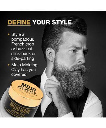 Men's Molding Hair Clay - Medium Hold Matte Finish Restyle Daily | 75ml | Best for Every Hair Style - Shop Internationally - Buy Online on GoSupps.com