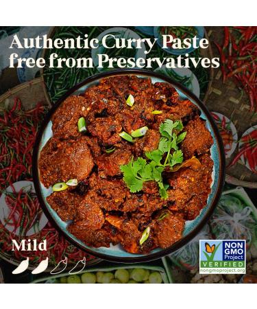 Homiah Rendang Curry Paste (3 Pack) - Gluten-Free Non-GMO Thai Curry Paste Set - Buy Online on GoSupps.com