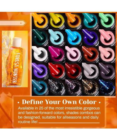 JEWHITENY 30PCS Gel Nail Polish Kit with Portable UV Light - Professional Manicure Set for Home & Salon with 27 Colors, Glossy & Matte Top Coat, Base Coat - Long-Lasting Gel Nail Polish Set - Buy Online on GoSupps.com
