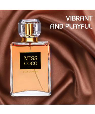 Women's Delilah&Miss Coco Perfume Set Romantic Floral Scent Eau De Parfum Spray for Women 3.4 Fl Oz Each Bottle Daily Used Fragrance - Buy Online on GoSupps.com