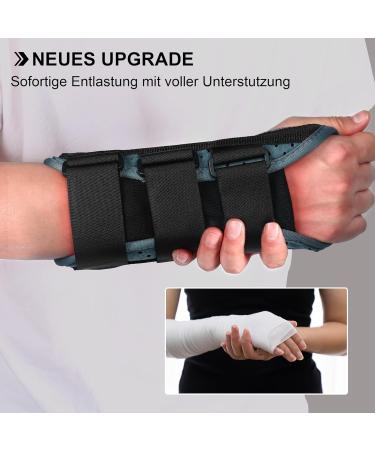 Cokaca Adjustable Wrist Bandages with Metal Rails - Relief for Tendonitis Carpal Tunnel Arthritis (M Right Hand) - International Shipping Available - Buy Online on GoSupps.com