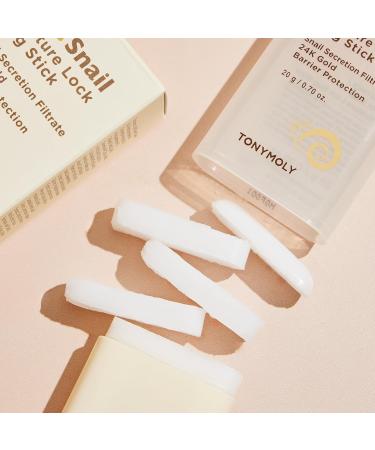 TONYMOLY 24K Snail Moisture Lock Slug Stick - Hydrating Multi Balm with Snail Mucin & 24K Gold for Barrier Protection | International Shipping Available - Buy Online on GoSupps.com