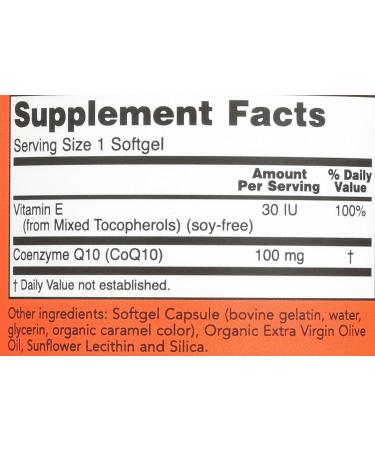 Buy Now Foods CoQ10 100mg | 150 Soft Gels - Premium Quality Fast International Shipping - Buy Online on GoSupps.com