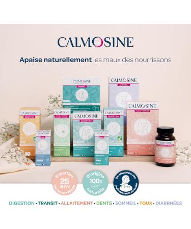 Calmosine Post-Partum Allaitement Compl ment Alimentaire 60 G lules Vitamines C Magnesium Om ga 3 Fabriqu en France - Buy Online on GoSupps.com