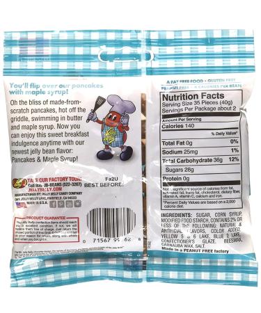 Jelly Bean Ultimate Breakfast Assortment: Krispy Kreme & Pancake Flavored Beans for Gift Giving - Pack of 2 - Buy Online on GoSupps.com