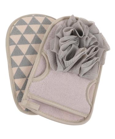 Hemoton 2pcs Mud Scrubbing Gloves Shower Glove Bath Body Scrubber Exfoliating Gloves Bath Mitts Shower Mitten Exfoliating Bath Gloves Bath Mittens Portable Polyester Cotton Bath Ball
