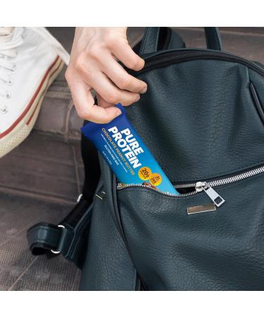 Pure Protein Bars High Protein Nutritious Snacks to Support Energy Low Sugar Gluten Free 4 pcs Chocolate Peanut Butter 4 pcs Chocolate Deluxe 4 pcs Chewy Chocolate Chip - Buy Online on GoSupps.com