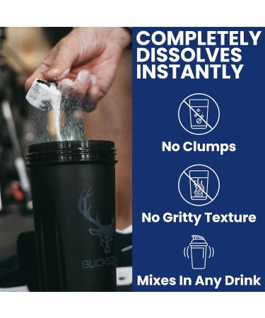 Bucked Up Creatine & Shaker Bundle Micronized Creatine Powder (250g 50 Servings) + 28oz Leak-Proof BPA-Free Shaker Bottle for Optimal Mixing - Buy Online on GoSupps.com