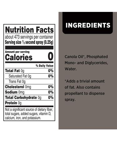 Pam Grilling Spray 5 fl oz - Vegetable Infused | Non-Stick Cooking Spray - Buy Online on GoSupps.com