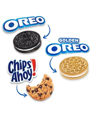 Nabisco Sweet Treats Variety Pack - OREO, OREO Golden, CHIPS AHOY - 30 Snack Packs (2 Cookies Per Pack) - Buy Online on GoSupps.com